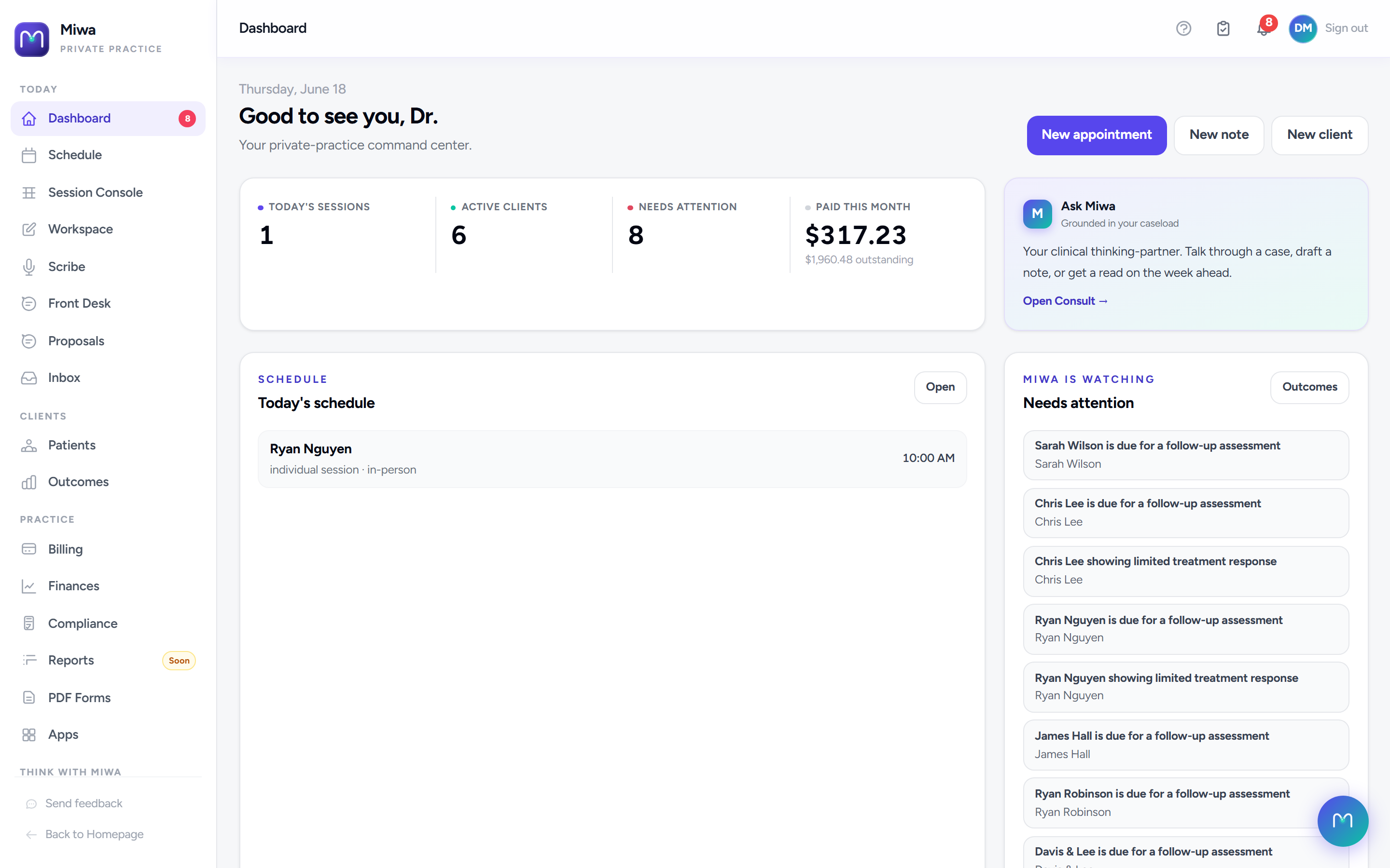 miwa.care/dashboard